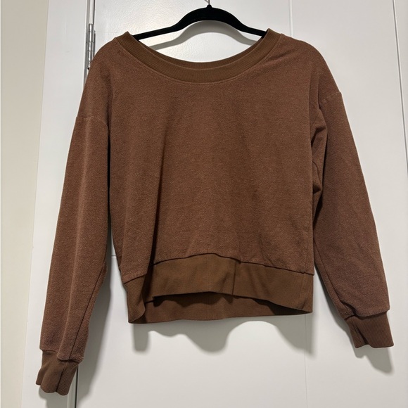 Joe Fresh Active Tan Sweatshirt - Picture 2 of 3